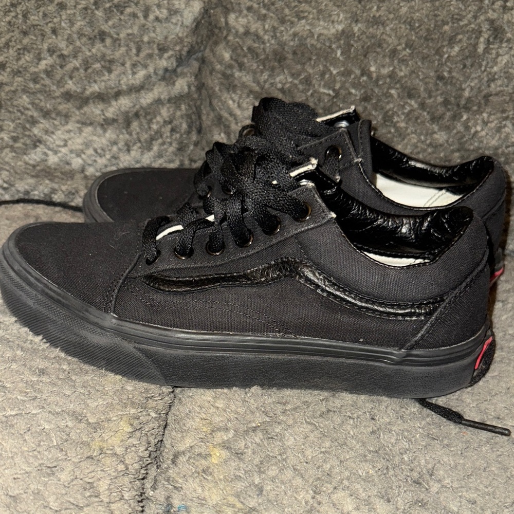 Black Low-Top Sneakers